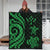 Kosrae Premium Quilt - Green Tentacle Turtle - Polynesian Pride