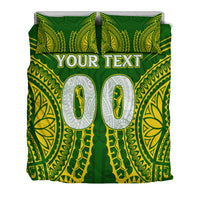 (Custom Personalised) Cook Islands Bedding Set - Tribal Pattern - LT12 - Polynesian Pride