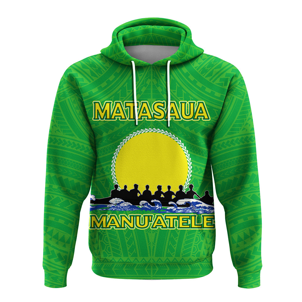 American Samoa Hoodie Matasaua Manua Pride LT12 - Polynesian Pride