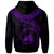 Tokelau Polynesian Hoodie Tokelau Waves (Purple) - Polynesian Pride