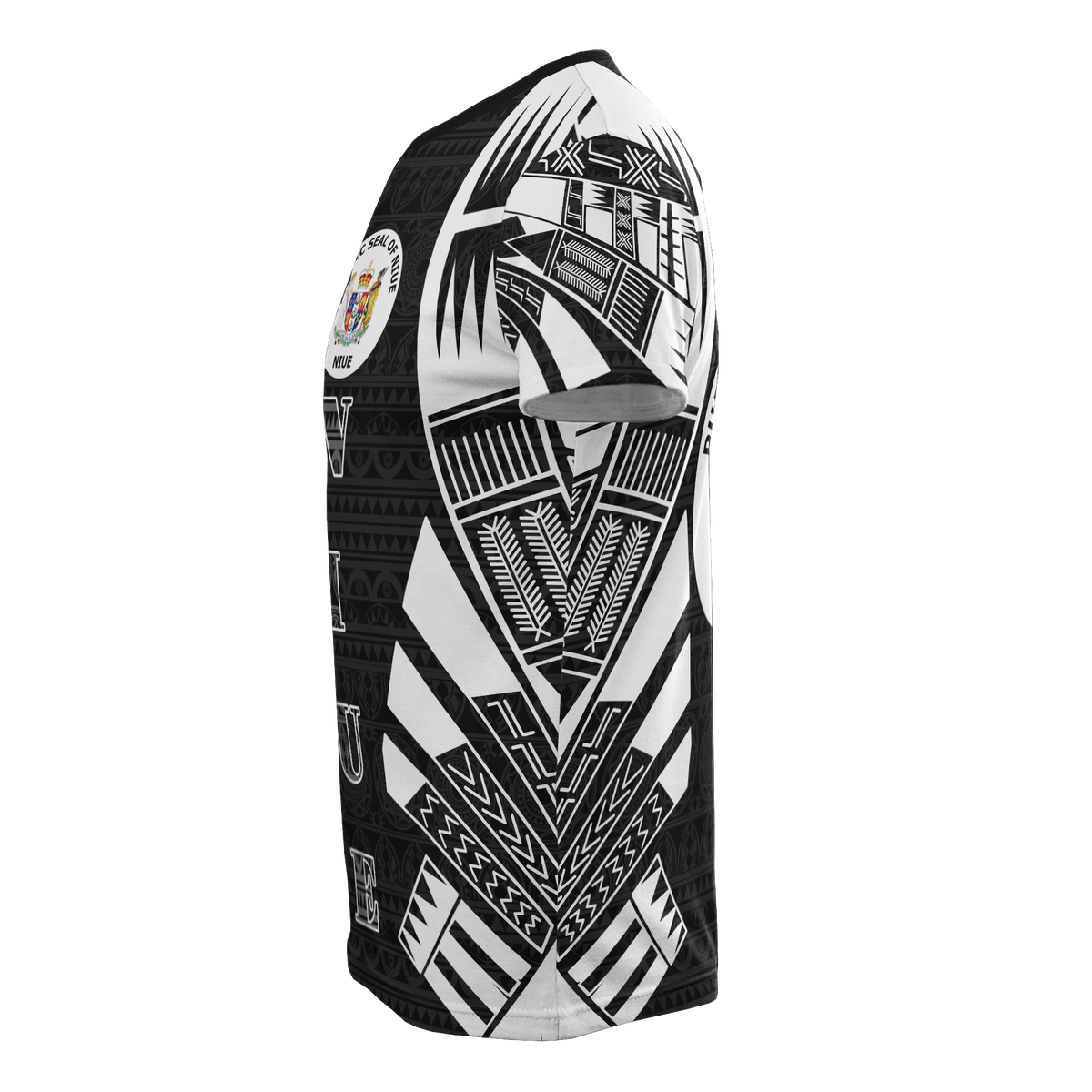 Niue T Shirt Niue Seal Polynesian Tattoo Style - Polynesian Pride