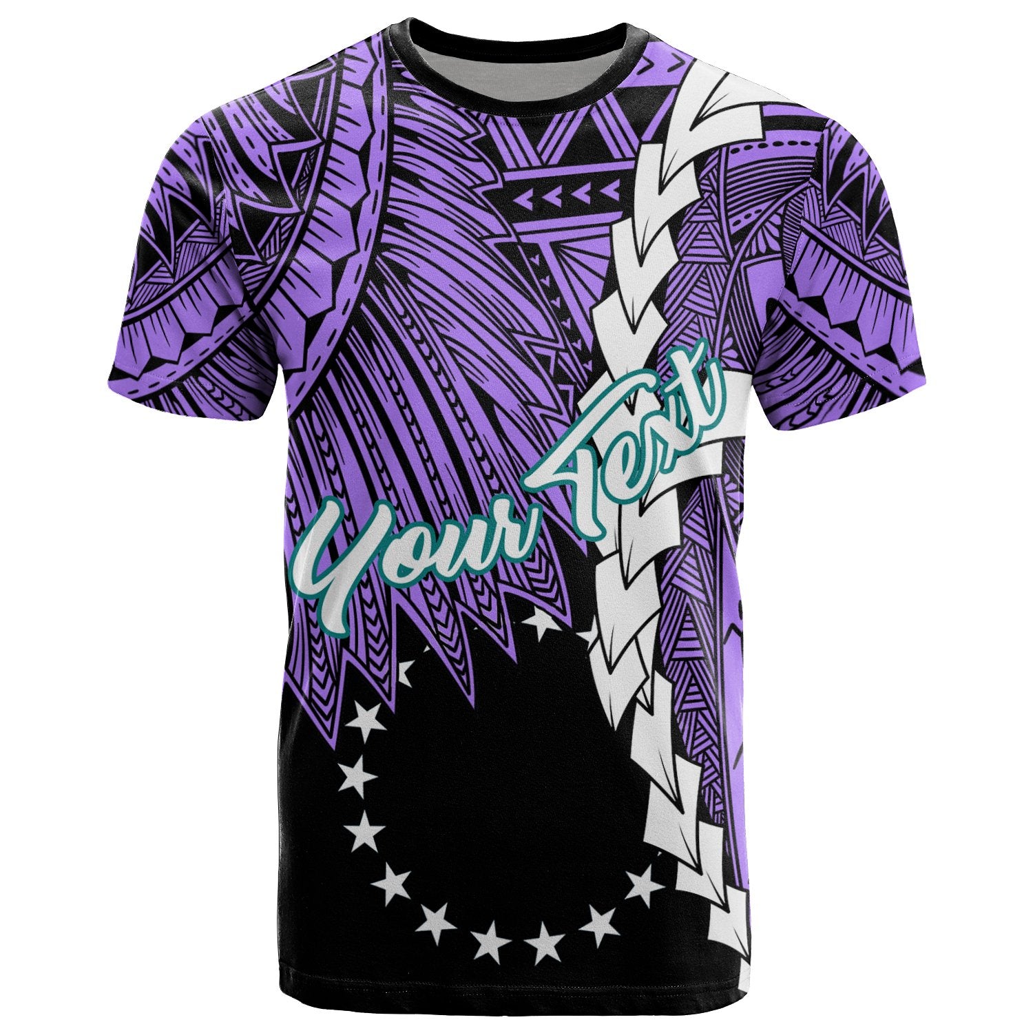 Pohnpei Nett Micronesia Custom T Shirt Tribal Wave Tattoo Unisex Purple - Polynesian Pride