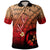 Tonga Polynesian Custom Polo Shirt Plumeria Tattoo Tribal Unisex Red - Polynesian Pride