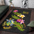 Solomon Islands Polynesian Area Rug - Plumeria Tribal - Polynesian Pride