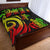 New Caledonia Quilt Bed Set - Reggae Tentacle Turtle - Polynesian Pride