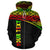 Nauru Polynesian Custom Zip up Hoodie Reggae Curve - Polynesian Pride