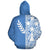 Kosrae Polynesian Custom Zip up Hoodie Blue Line - Polynesian Pride