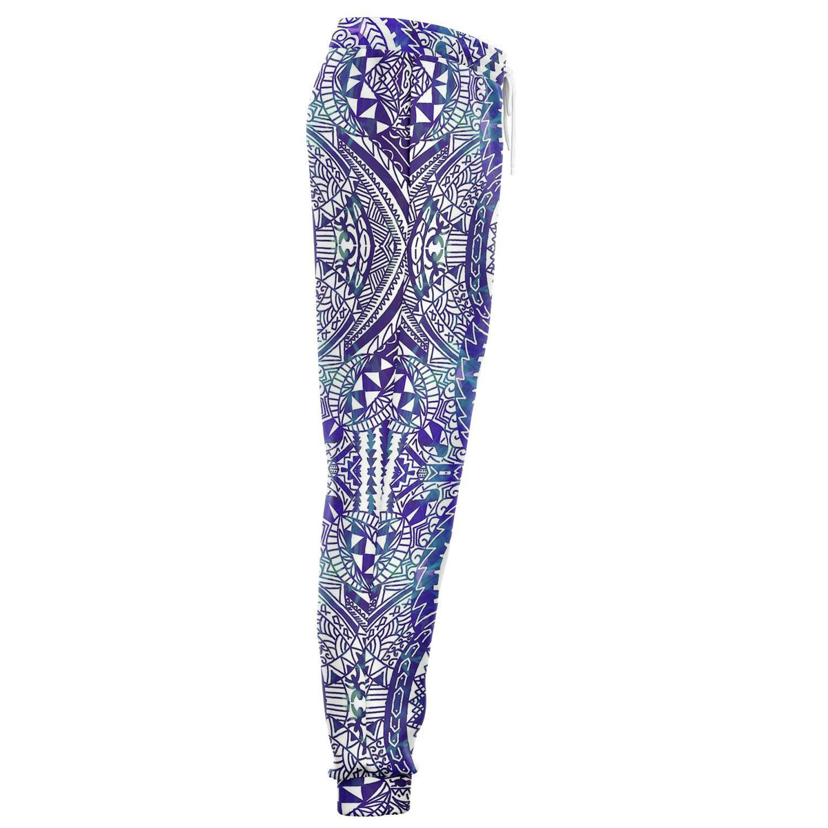 Polynesian Symmetry Gardient Violet Joggers - Polynesian Pride
