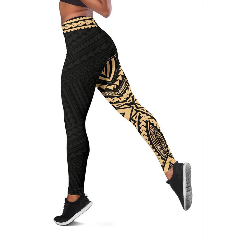 Polynesian Rising 10th Leggings A6 - Polynesian Pride