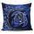 Hawaiian Turtle Polynesian Blue Pillow Covers One Size Blue - Polynesian Pride