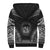 Hawaii Sherpa Hoodie - Polynesian Chief Black Version - Polynesian Pride