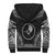 Yap Sherpa Hoodie - Polynesian Chief Black Version - Polynesian Pride