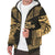 Cook Islands Sherpa Hoodie - Polynesian Chief Gold Version - Polynesian Pride