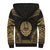 French Polynesia Sherpa Hoodie - Polynesian Chief Gold Version - Polynesian Pride