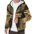 Gambier Islands Sherpa Hoodie - Polynesian Chief Gold Version - Polynesian Pride