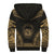 Hawaii Sherpa Hoodie - Polynesian Chief Gold Version - Polynesian Pride