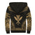 Kanaka Maoli Sherpa Hoodie - Polynesian Chief Gold Version - Polynesian Pride