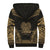 Papua New Guinea Sherpa Hoodie - Polynesian Chief Gold Version - Polynesian Pride