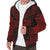 Austral Islands Sherpa Hoodie - Polynesian Chief Red Version - Polynesian Pride