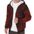 Cook Islands Sherpa Hoodie - Polynesian Chief Red Version - Polynesian Pride