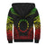 Cook Islands Sherpa Hoodie - Polynesian Chief Reggae Version - Polynesian Pride