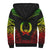 Pohnpei Sherpa Hoodie - Polynesian Chief Reggae Version - Polynesian Pride