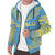 Tuvalu Sherpa Hoodie - Polynesian Chief Flag Version - Polynesian Pride