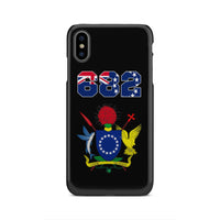 Cook Islands Phone Case - Coat of Arm Code iPhone Xs Max One Size Black - Polynesian Pride