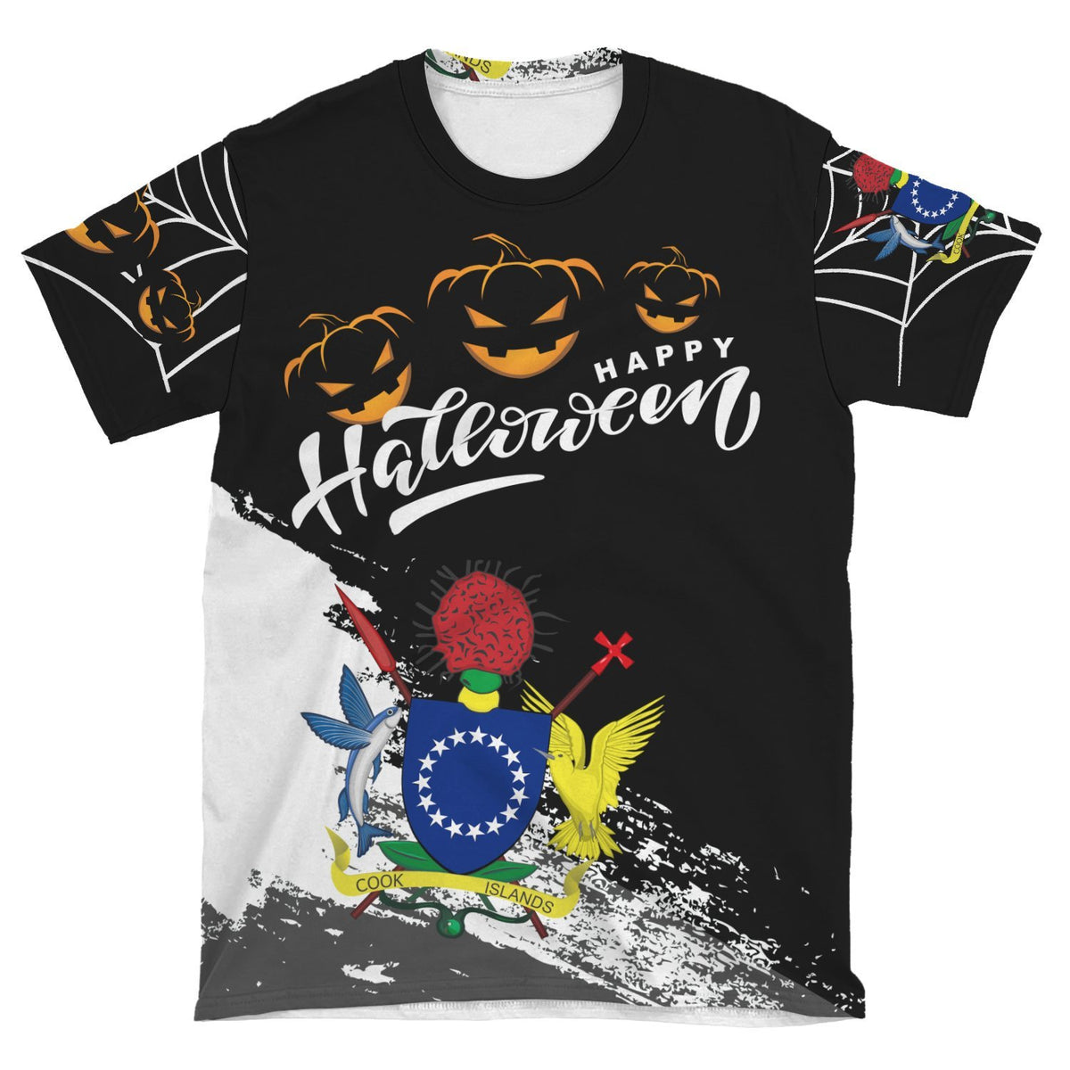 Cook Islands Halloween T Shirt (Women/Men) - Polynesian Pride