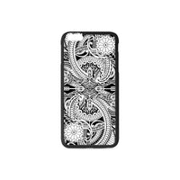 Polynesian 23 Rubber Phone Case One Size iPhone 6/6s Plus Black - White - Polynesian Pride