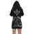 Kosrae Hoodie Dress - Kosrae Flag Hibiscus Special - Polynesian Pride