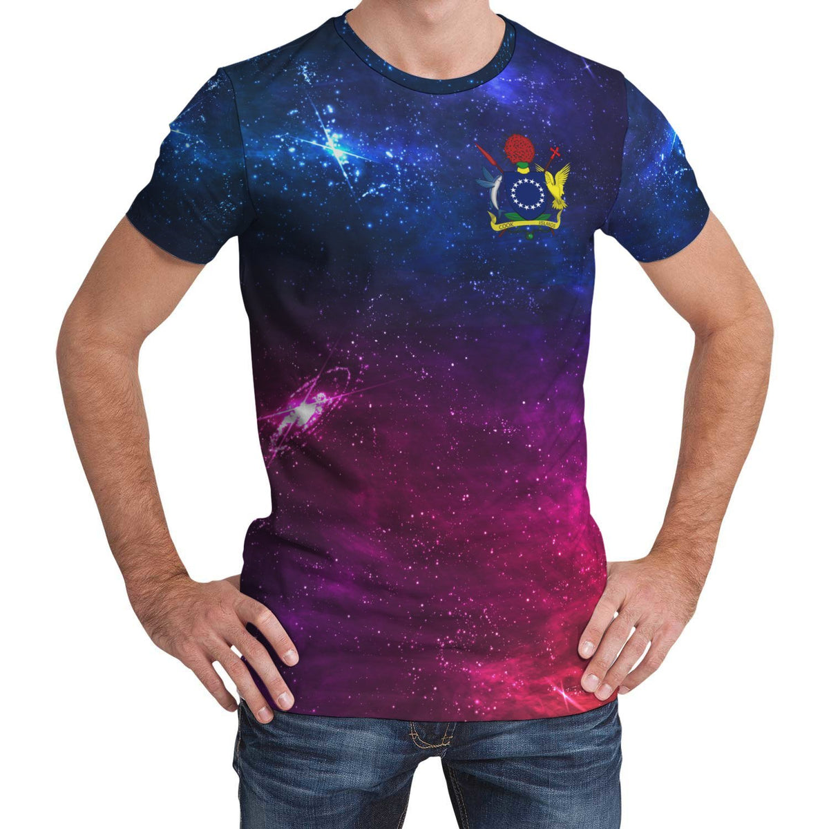 Cook Islands T Shirt Galaxy Unisex Galaxy - Polynesian Pride
