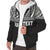 Samoa Personalised Custom Polynesian Sherpa Hoodie - Horizontal Black - Polynesian Pride