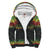 Fiji Polynesian Personalised Custom Sherpa Hoodie - Reggae Fog Reggae - Polynesian Pride