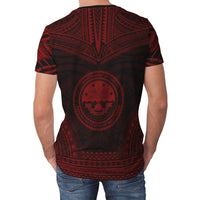 Federated States of Micronesia T Shirt F S M Polynesian Chief Red Version - Polynesian Pride