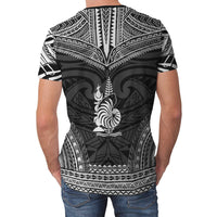 New Caledonia Unisex T Shirt New Caledonia Polynesian Chief Black Version - Polynesian Pride