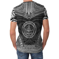Palau Unisex T Shirt Palau Polynesian Chief Black Version - Polynesian Pride