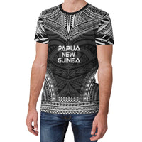 Papua New Guinea Unisex T Shirt Papua New Guinea Polynesian Chief Black Version - Polynesian Pride