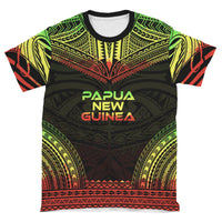 Papua New Guinea Unisex T Shirt Papua New Guinea Polynesian Chief Reggae Version - Polynesian Pride