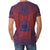 Samoa T Shirt Samoan Polynesian Chief Blue Red Version - Polynesian Pride