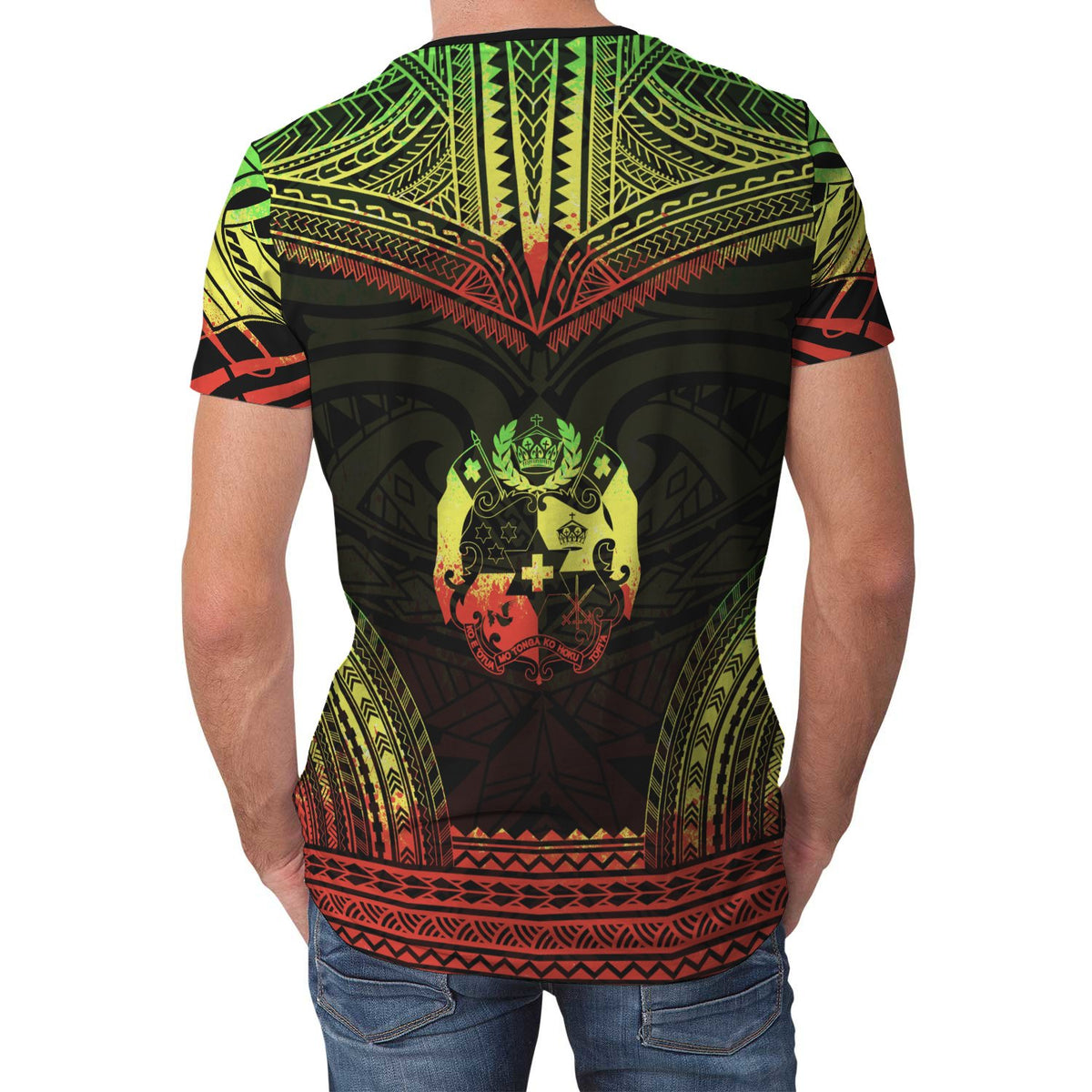 Tonga T Shirt Tonga Polynesian Chief Reggae Version - Polynesian Pride