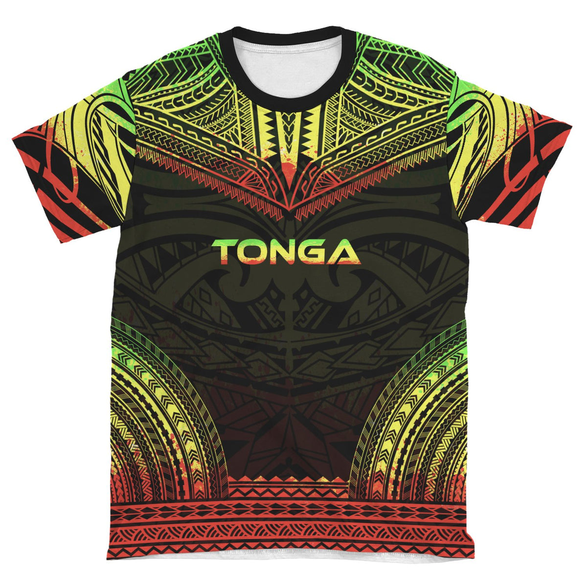 Tonga T Shirt Tonga Polynesian Chief Reggae Version - Polynesian Pride