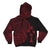 Kosrae Hoodie Micronesia Red Patterns With Coat of Arms - Polynesian Pride