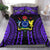 (Custom Personalised) Cook Islands Bedding Set Polynesian Cultural The Best For You Purple LT13 - Polynesian Pride