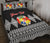 (Custom Personalised) Tonga Quilt Bed Set Be Unique Version 06 Black LT13 - Polynesian Pride