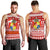 Tonga Kilisimasi Fiefia Men Tank Top Merry Christmas with Tongan Pattern LT13 Red - Polynesian Pride