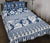 Hawaii Quilt Bed Set Pattern Version Unique Navy LT13 - Polynesian Pride