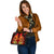 Samoa Custom Personalised Shoulder Handbag - Tribal Tuna Fish - Polynesian Pride