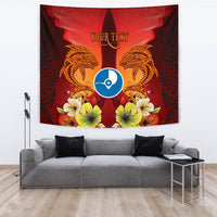 Yap Custom Personalised Tapestries - Tribal Tuna Fish - Polynesian Pride