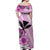 Hawaii Matching Dress and Hawaiian Shirt Kakau Tribal Pink Batik Floral Ver.02 LT13 - Polynesian Pride